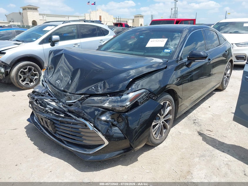 2019 Toyota Avalon, Удар спереду, IAAI, VIN 4T1BZ1FB4KU009904 — фото 2