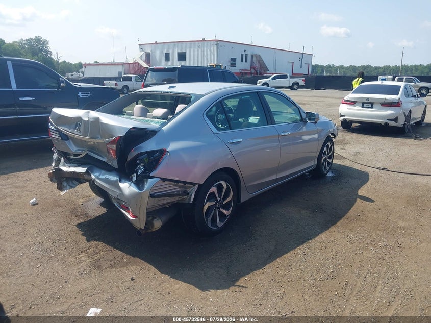 Vin: 1hgcr2f04ga108441, lot: 46231245, honda accord ex 20164