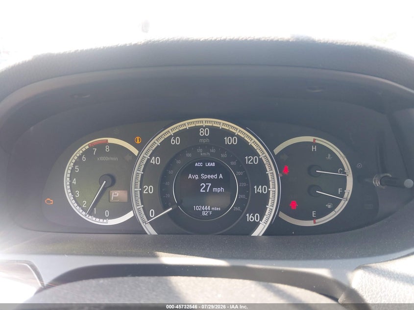 2016 HONDA ACCORD auction photo 7