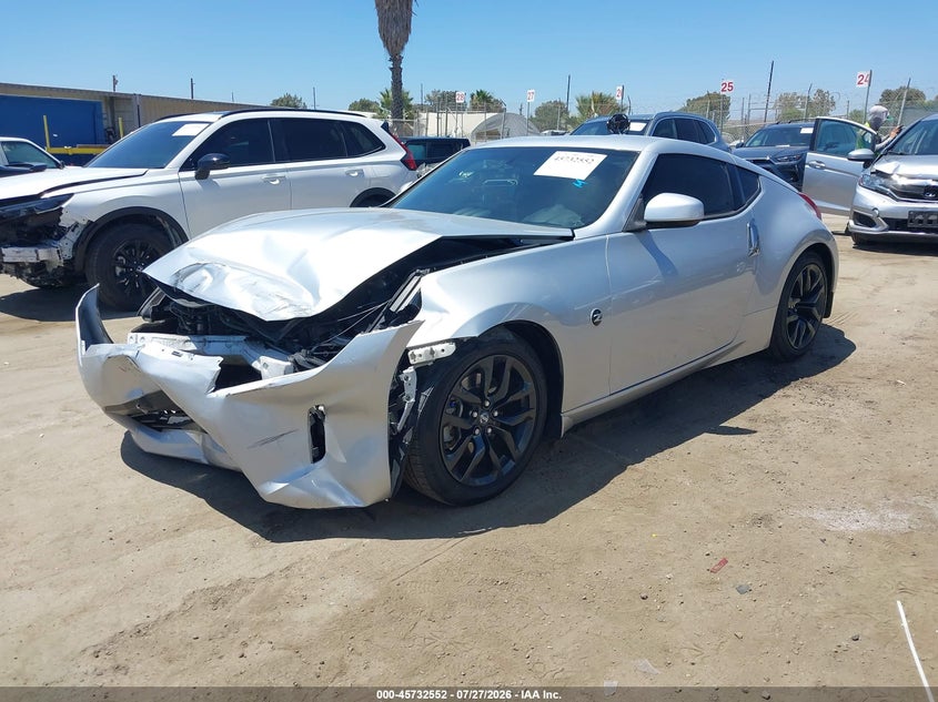 Vin: jn1az4eh7jm572583, lot: 46231251, nissan 370z 20182