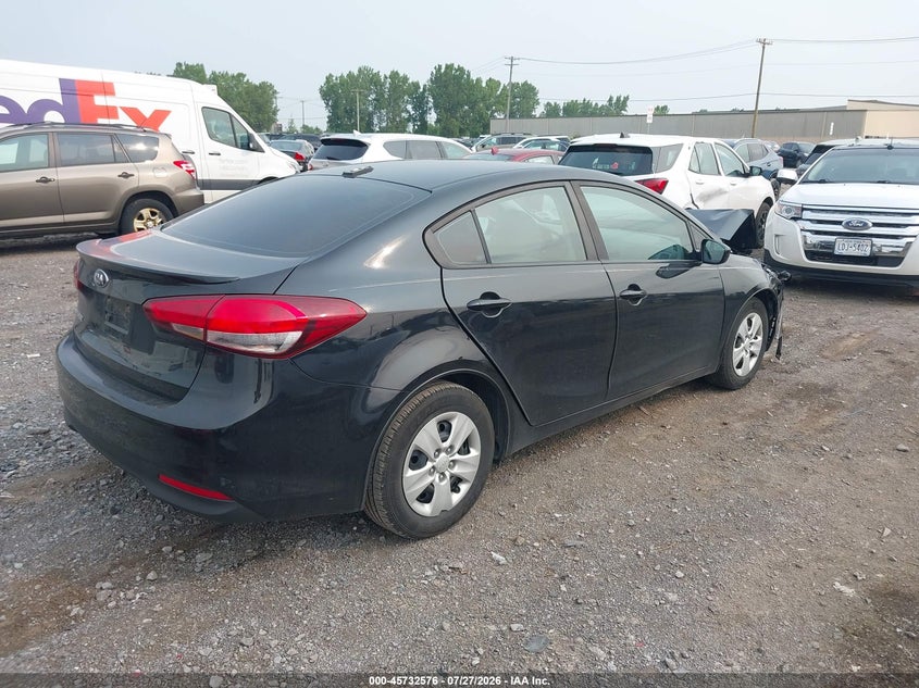 Vin: 3kpfl4a76je193638, lot: 46231275, kia forte lx 20184