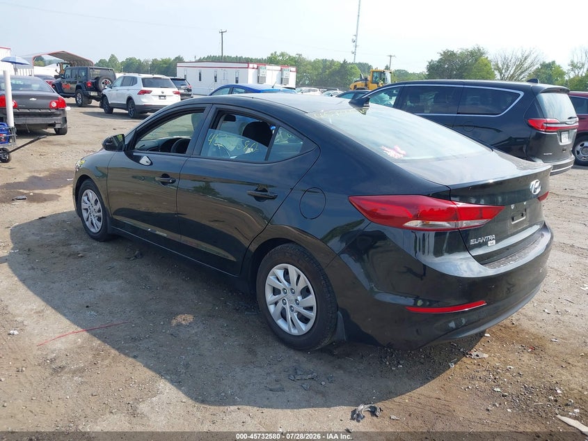 Vin: 5npd74lf5jh389050, lot: 46231279, hyundai elantra se 20183