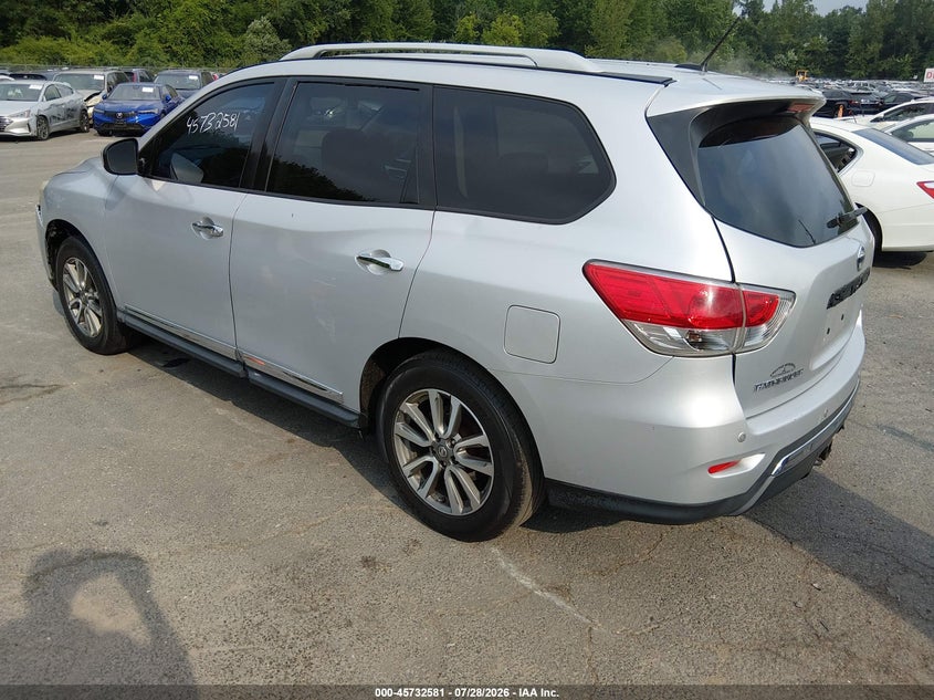 2014 NISSAN PATHFINDER auction photo 3