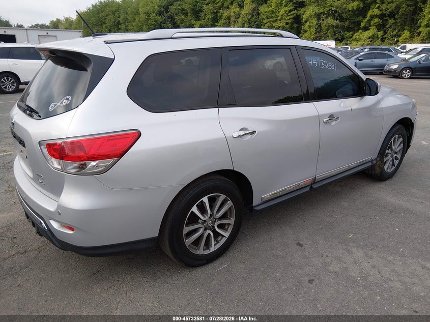 2014 NISSAN PATHFINDER auction photo 4