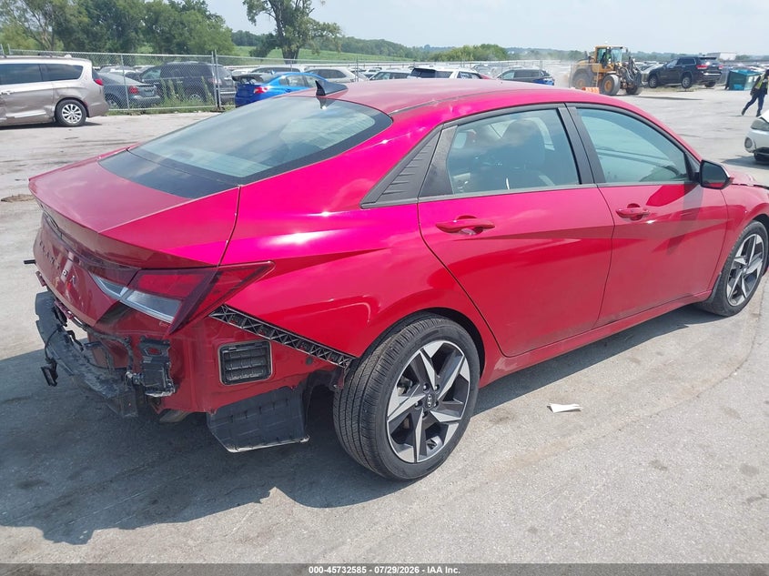 Vin: 5npls4ag2ph099735, lot: 46231284, hyundai elantra sel 20234