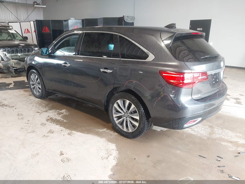 2014 ACURA MDX auction photo 3