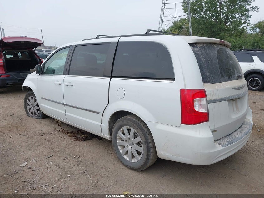 Vin: 2c4rc1bg9fr696645, lot: 46231296, chrysler town & country touring 20153