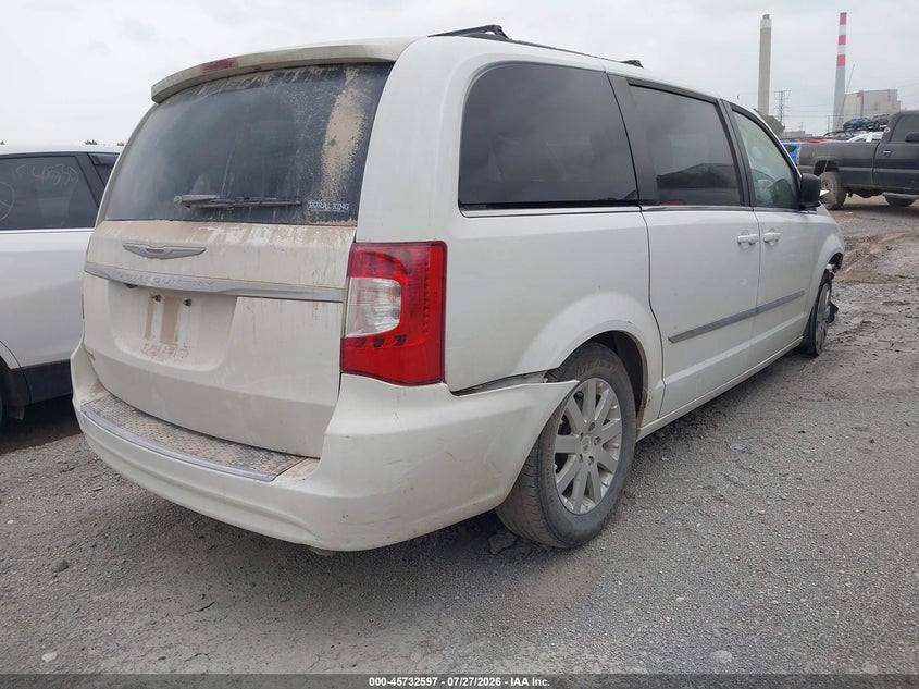 Vin: 2c4rc1bg9fr696645, lot: 46231296, chrysler town & country touring 20154