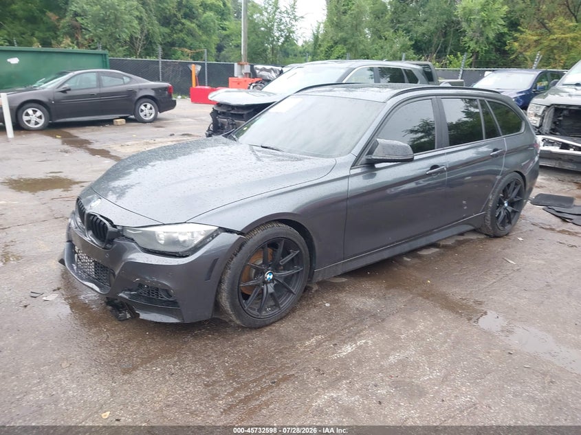 Vin: wba3g7c58ek296449, lot: 46231297, bmw 328i xdrive 20142
