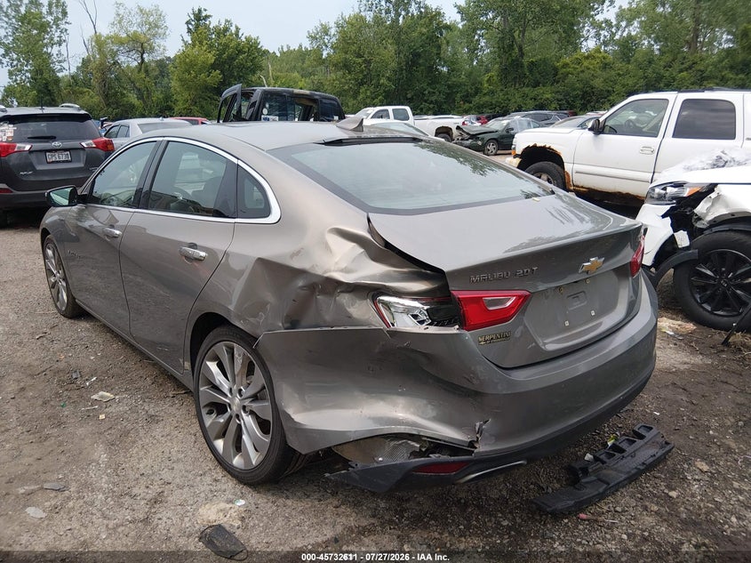 Vin: 1g1zh5sx5hf174073, lot: 46231310, chevrolet malibu premier 20173
