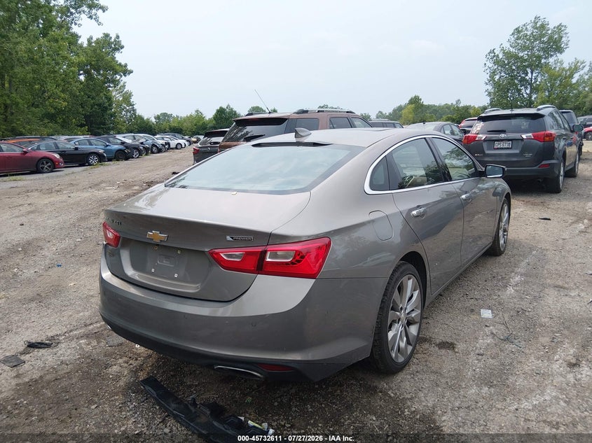 Vin: 1g1zh5sx5hf174073, lot: 46231310, chevrolet malibu premier 20174