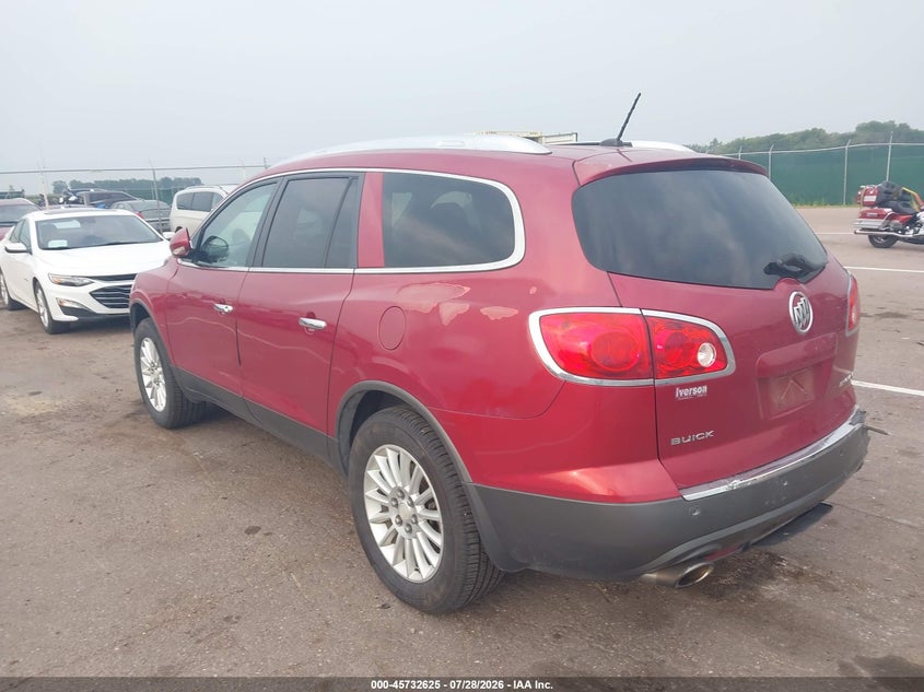 Vin: 5gakvced3cj194997, lot: 46231324, buick enclave leather 20123