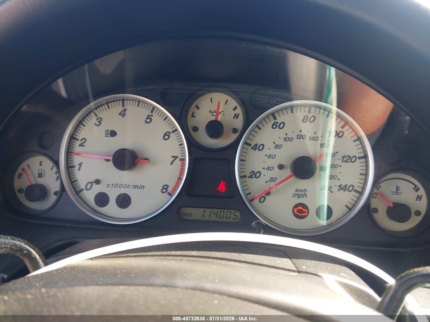 MAZDA MX-5 MIATA 2004 VIN JM1NB353840402990
