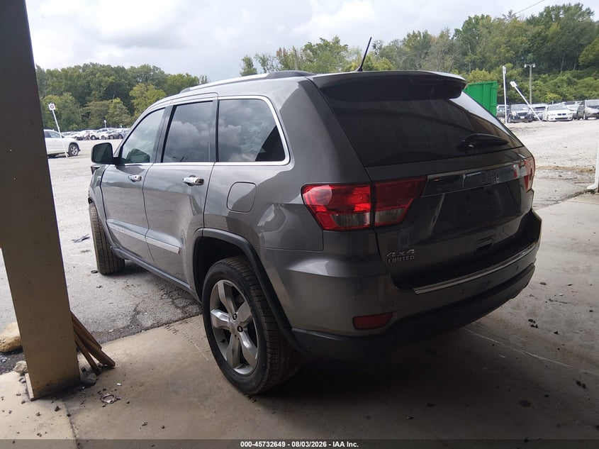 Vin: 1c4rjfbg8dc522381, lot: 46231349, jeep grand cherokee limited 20133