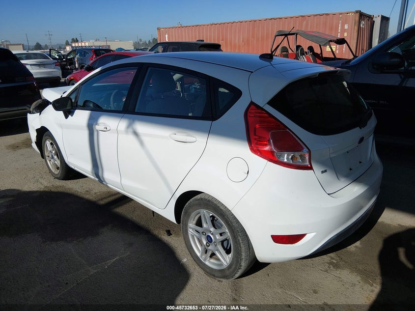 Vin: 3fadp4ej9hm153495, lot: 46231352, ford fiesta se 20173