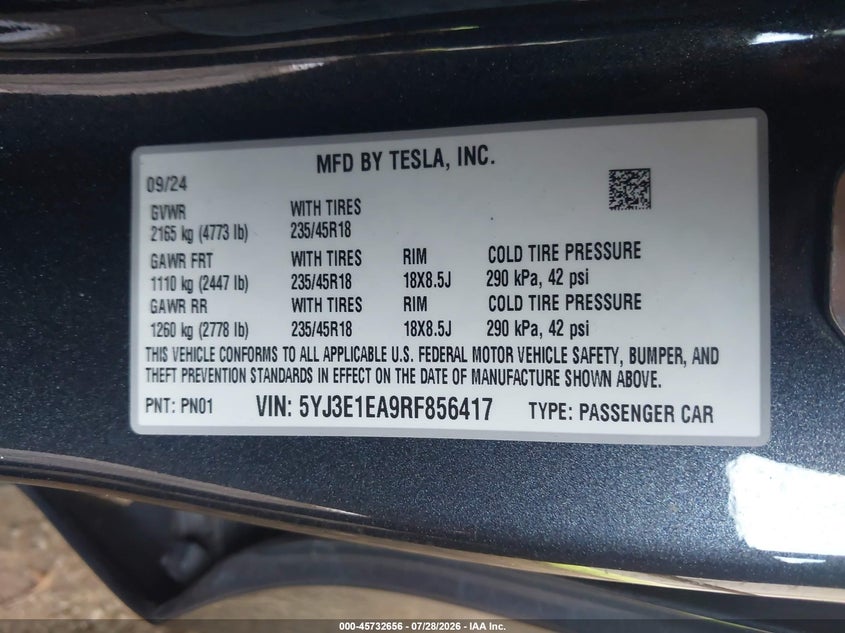 Фото 9 - TESLA MODEL 3