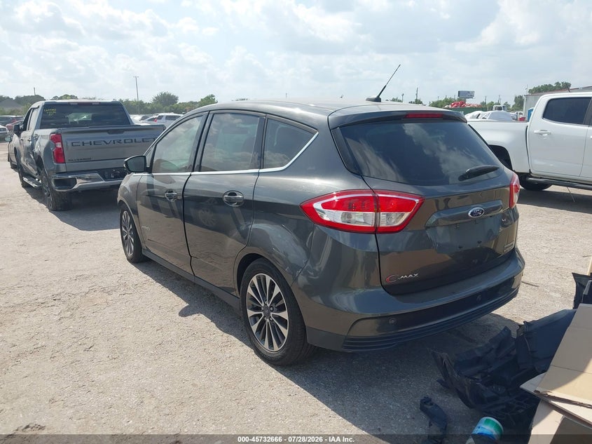Vin: 1fadp5du4hl117975, lot: 46231365, ford c-max hybrid titanium 20173