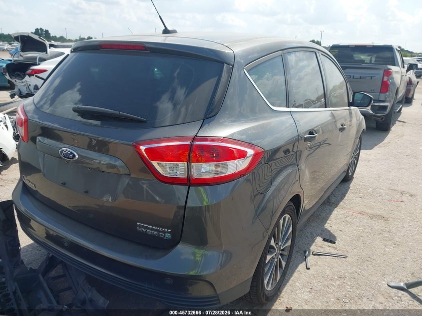 Vin: 1fadp5du4hl117975, lot: 46231365, ford c-max hybrid titanium 20174