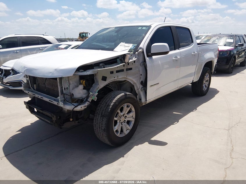 Vin: 1gcgscen2j1101311, lot: 46231367, chevrolet colorado lt 20182