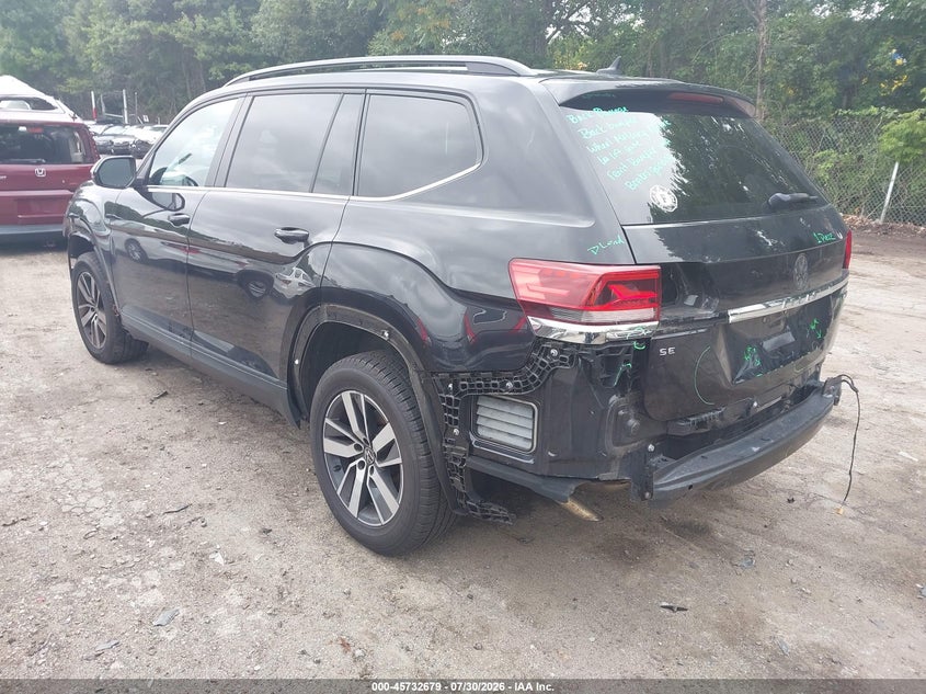 Vin: 1v2lp2ca7nc550163, lot: 46231378, volkswagen atlas 2.0t se 20223