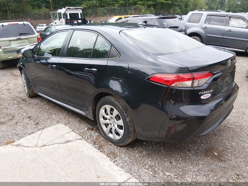 Vin: jtdepmae4nj215188, lot: 46231382, toyota corolla le 20223