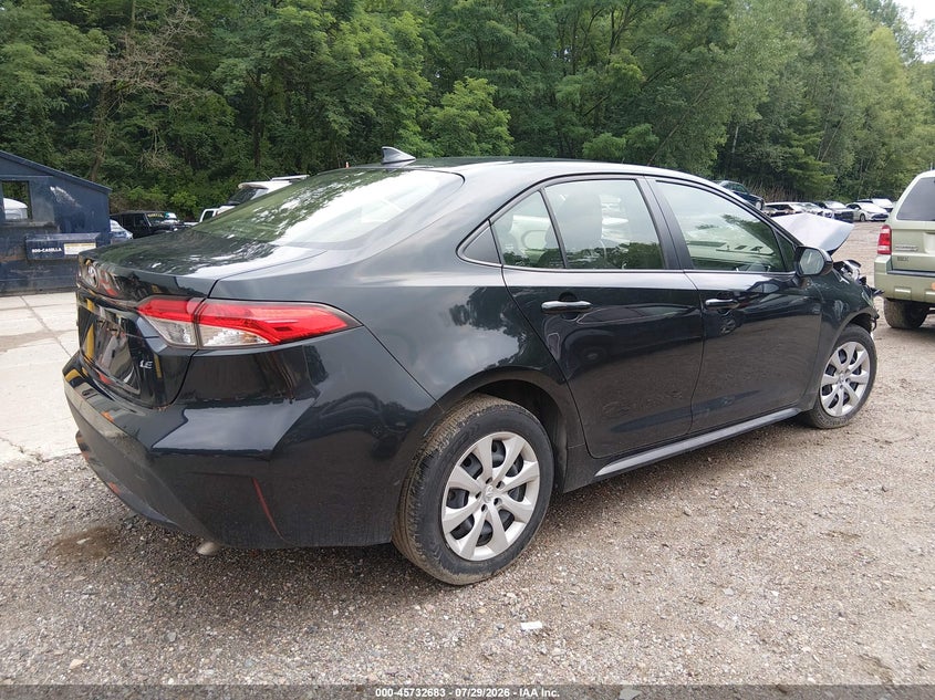 Vin: jtdepmae4nj215188, lot: 46231382, toyota corolla le 20224