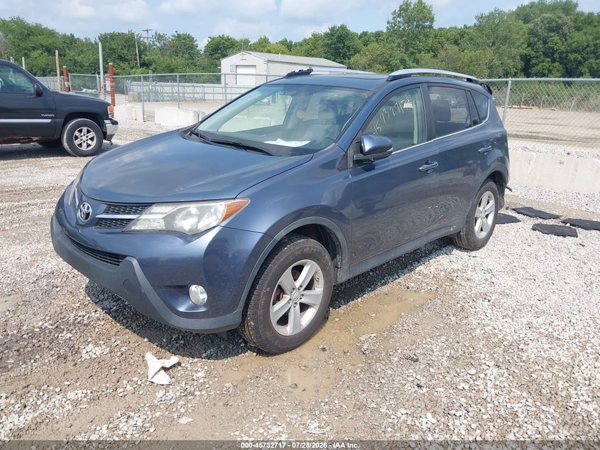 Vin: jtmrfrev1ed049416, lot: 46231416, toyota rav4 xle 20142