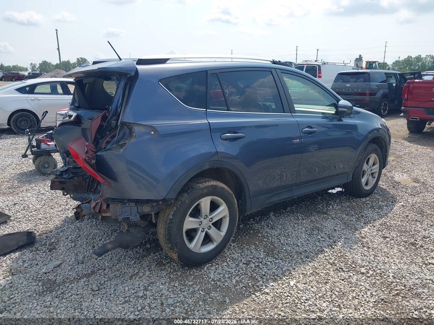 Vin: jtmrfrev1ed049416, lot: 46231416, toyota rav4 xle 20144