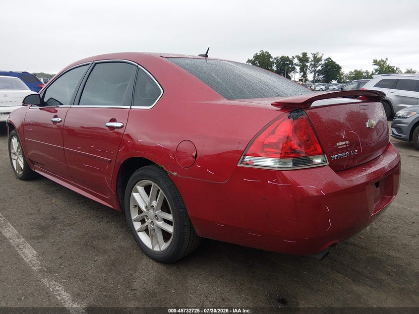 Vin: 2g1wc5e32c1261102, lot: 46231424, chevrolet impala ltz 20123