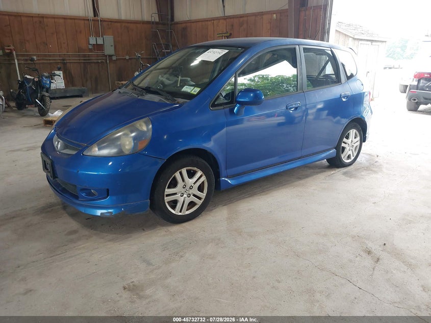 2007 HONDA FIT auction photo 2