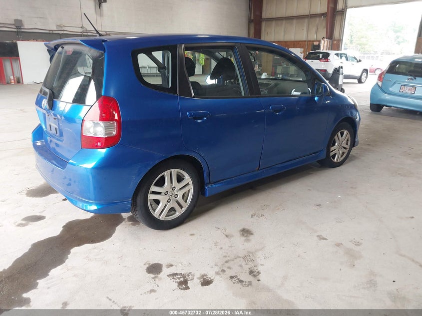 2007 HONDA FIT auction photo 4