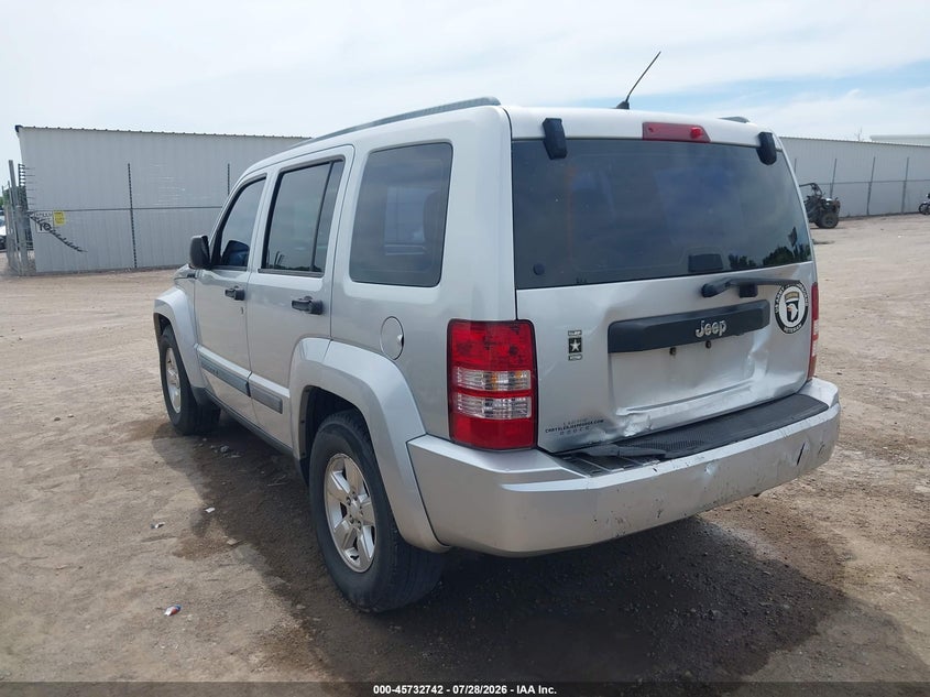 Vin: 1c4pjlak7cw111661, lot: 46231441, jeep liberty sport 20123