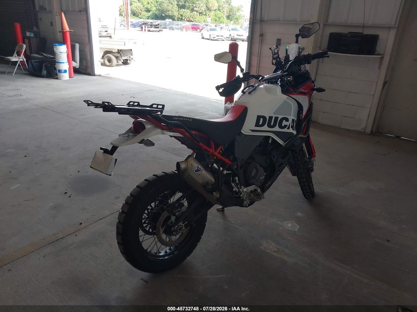 2025 DUCATI DESERT X auction photo 4