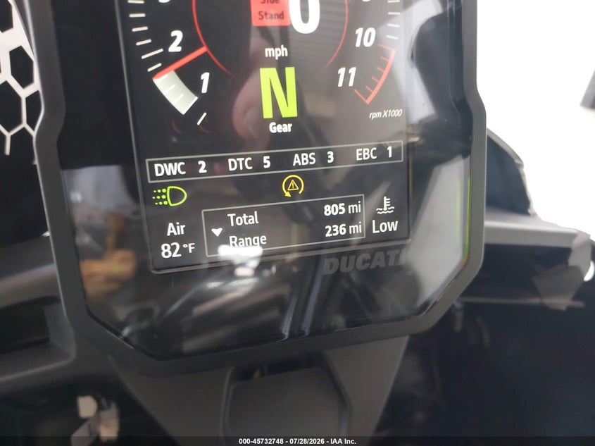 2025 DUCATI DESERT X auction photo 7