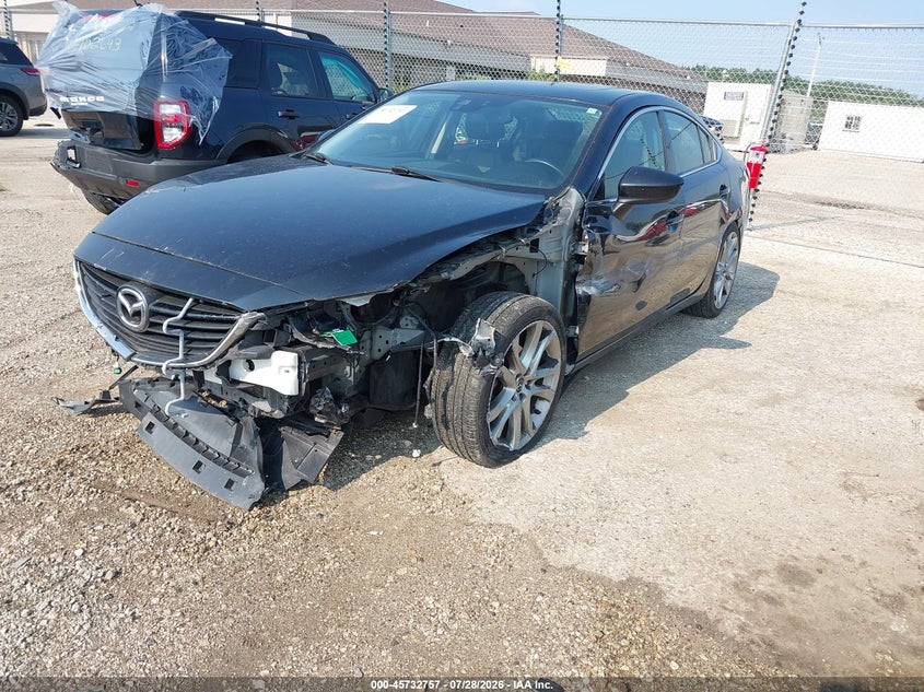Vin: jm1gj1w57f1215446, lot: 46231456, mazda mazda6 i grand touring 20152