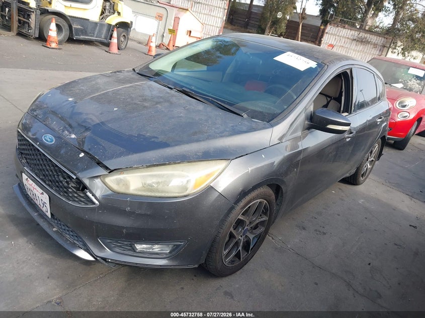 Vin: 1fadp3k29gl268251, lot: 46231457, ford focus se 20162
