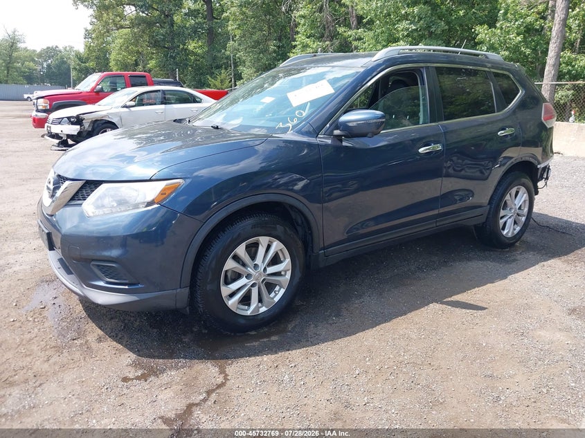 2016 NISSAN ROGUE auction photo 2