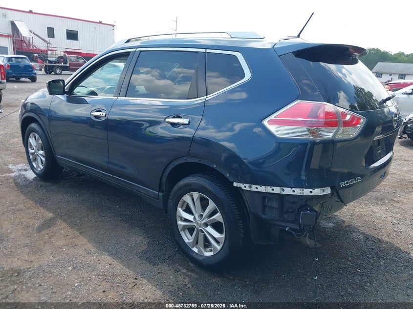 2016 NISSAN ROGUE auction photo 3