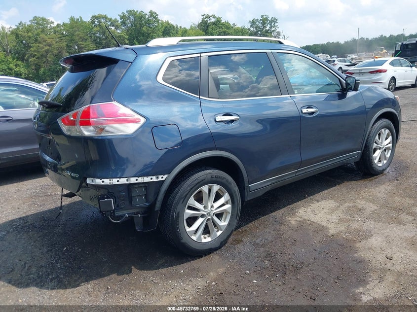 2016 NISSAN ROGUE auction photo 4