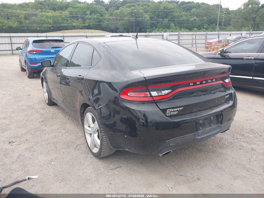 Vin: 1c3cdfeb2ed867001, lot: 46231476, dodge dart gt 20143