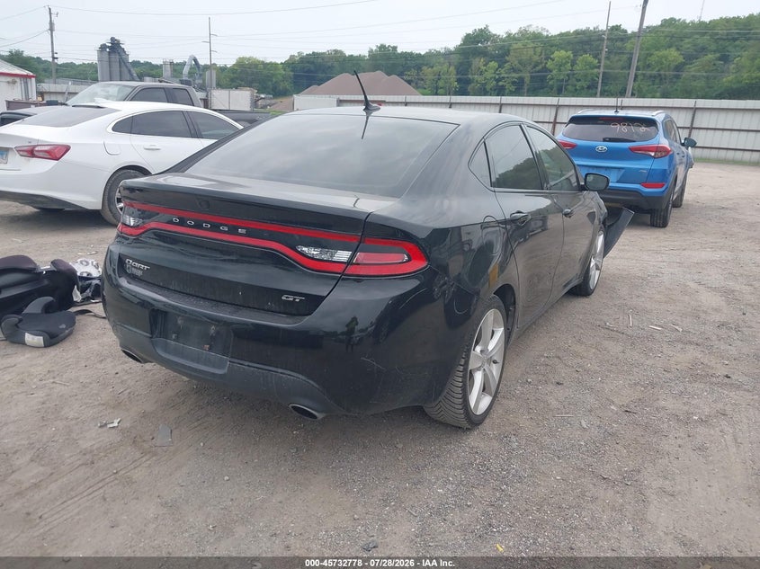 Vin: 1c3cdfeb2ed867001, lot: 46231476, dodge dart gt 20144