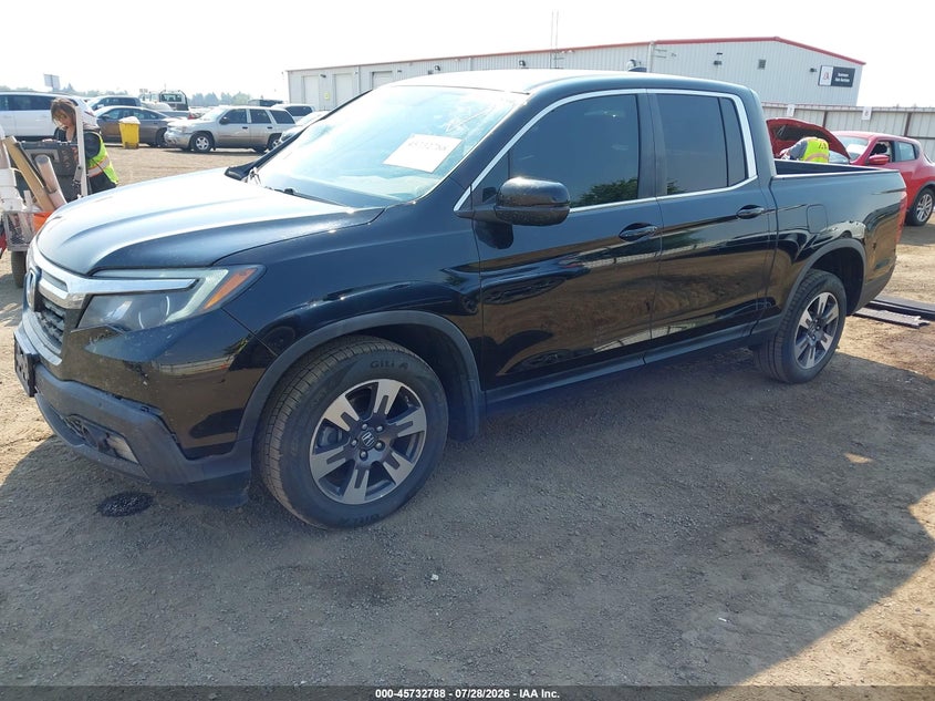 Vin: 5fpyk3f64hb006768, lot: 46231487, honda ridgeline rtl-t 20172