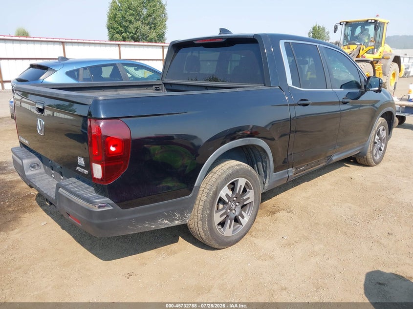 Vin: 5fpyk3f64hb006768, lot: 46231487, honda ridgeline rtl-t 20174
