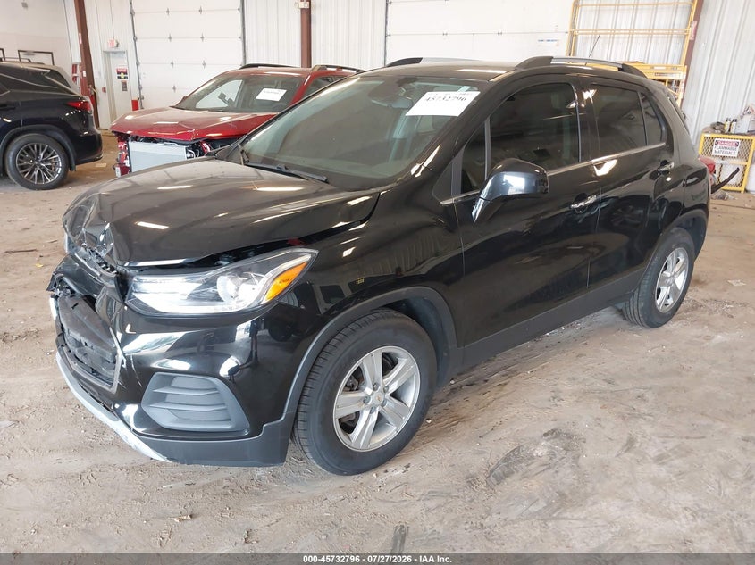Vin: kl7cjlsb0kb935176, lot: 46231495, chevrolet trax lt 20192