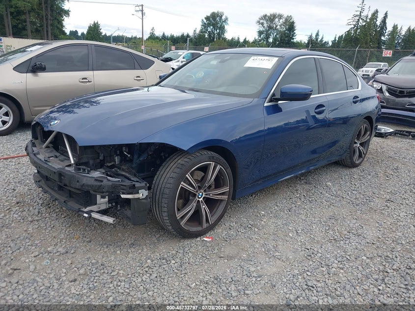 Vin: 3mw5r1j09m8b65165, lot: 46231496, bmw 330i 20212