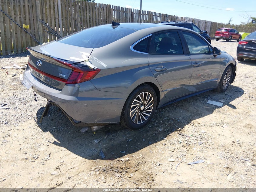 Vin: kmhl54jj0na049581, lot: 46231506, hyundai sonata hybrid limited 20224