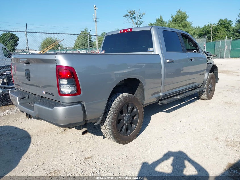 Vin: 3c6ur5dj8pg538725, lot: 46231507, ram 2500 big horn  4x4 6'4 box 20234