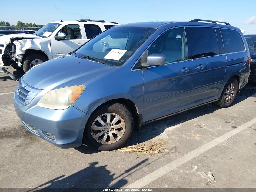 2008 Honda Odyssey, Front End, IAAI, VIN 5FNRL38738B025294 — photo 2