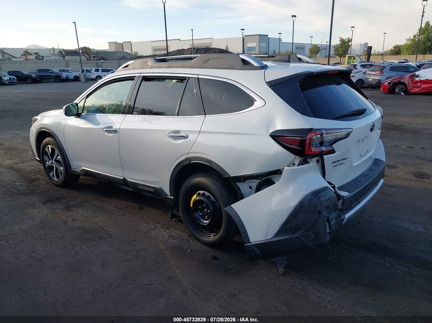 Vin: 4s4btapc2m3225512, lot: 46231528, subaru outback touring 20213