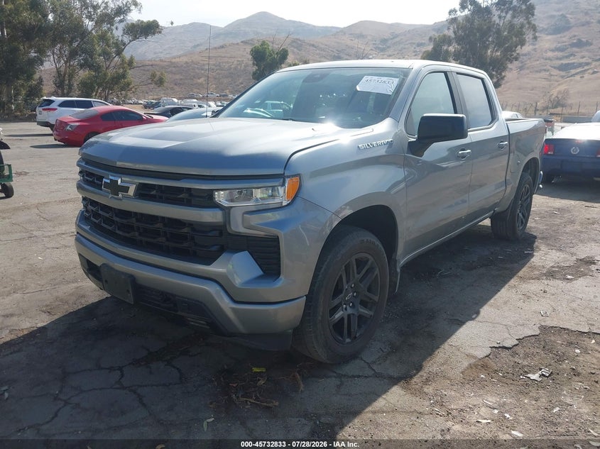 Vin: 1gcudee83pz317262, lot: 46231532, chevrolet silverado 1500 4wd  short bed rst 20232